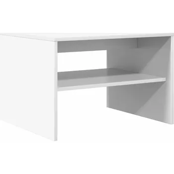 Konferenční stolek Konferenční stolek bílý 60 x 50 x 40 cm, dřevotříska