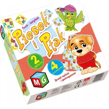 Puzzle Puzzle Hra Pejsek a ptáček Multigra