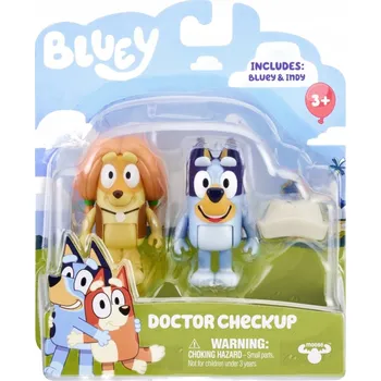 Figurka BLUEY figurky z pohádky Blue a Indy Hra na doktora