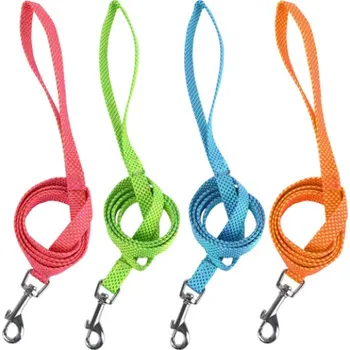 Vodítko pro psa Vodítko Nobleza puntíkované S (š. 1,0 cm x d. 120 cm) Barva: Zelená