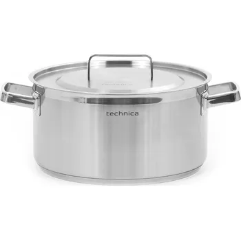 Hrnec TECHNICA Hrnec&nbsp;nízký 12,9 l, průměr 320 mm, z nerezové oceli s pokličkou | TECHNICA, Platinum Line