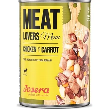 Volný čas Josera Meat Lovers Dog - Kuře s mrkví 800g