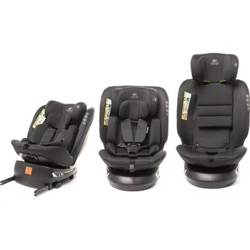 Autosedačka Autosedačka 4BABY MATT-FIX I-Size 0-36kg ISOFIX 360° Černá