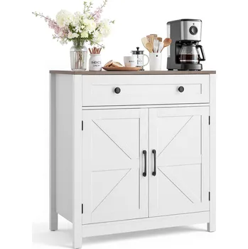 Komoda Komoda Vevor 75 x 37,5 x 80 cm, bílá