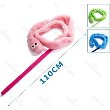 Hračka pro psa Mávatko Nobleza - Plyšový had 110 cm Barva: Růžová