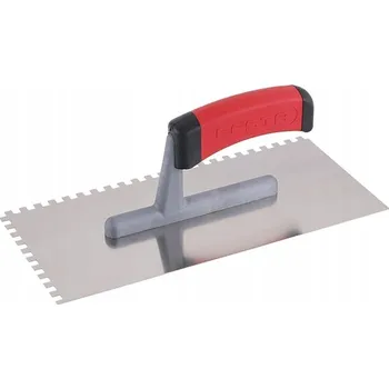 Vrták Festa Zednická lžíce FESTA nerezová ocel gumová rukojeť 280x130mm zub E4