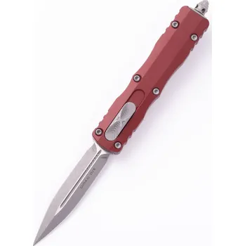 Pracovní nůž Microtech Dirac D/E Merlot Apocalyptic Standard, vystřelovací nůž 225-10 APMR