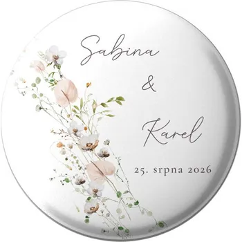 Svatební dekorace Svatební placka 359