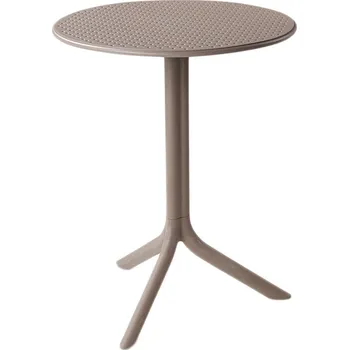 Zahradní stůl Plastový zahradní stůl Step Tortora 60,5 cm NARDI