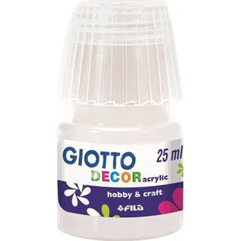 Vodová barva FILA Barva akrylová Giotto 25 ml, bílá