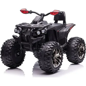 Dětská tříkolka Tomido Dětská elektrická čtyřkolka ATV Power 4x4 černá