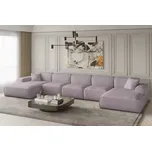 Sedací souprava do U - Luga XL - Fialová