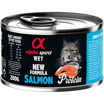 Krmivo pro kočku Alpha Spirit Cat Adult - Salmon Protein 200g