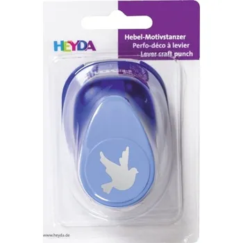 Děrovačka Heyda Raznice na papír 25 mm holubice
