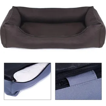 Pelíšek pro psa Ani - pet Sofa Valencia Pelíšek Standard - hnědá barva Velikost: 65 x 50cm