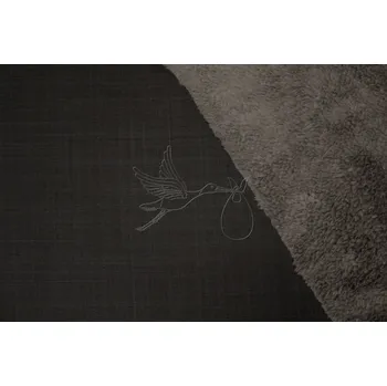 Softshell s beránkem - černý