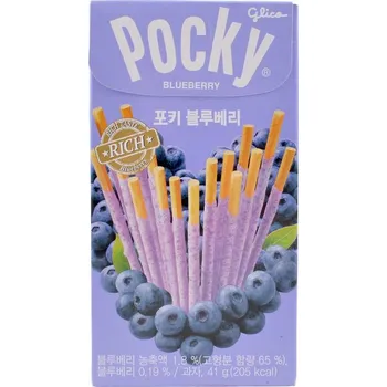 Cukrovinka Glico Pocky blueberry, 41 g