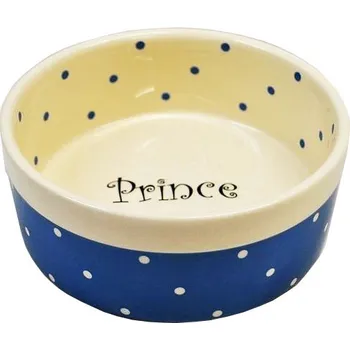 Miska pro psa Keramická miska Yarro modrá 0,4 l