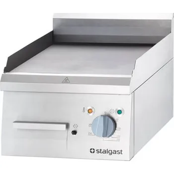 Kuchyňský gril STALGAST Grilovací deska elektrická, vestavná, hladká 400x700x250 mm, 4kW | STALGAST, Linia 700