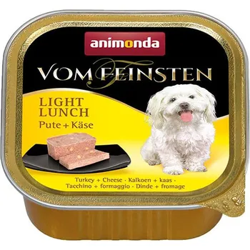 Krmivo pro psa Animonda Vom Feinsten Light Lunch - Krůta a sýr 150g