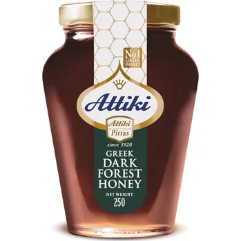 Attiki Řecký med dubový sklo 250g