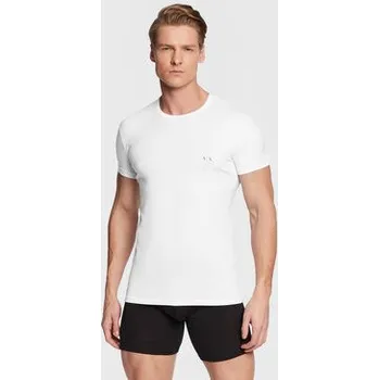 Pánské tričko Armani Exchange Souprava triček 956005 CC282 04710 Bílá Slim Fit L