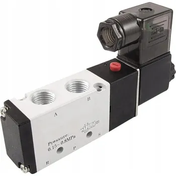 Ventil PNEUMATICKÝ ELEKTROMAGNETICKÝ VENTIL 3/2 1/4 230V AC zpětný elektromagnetický ventil