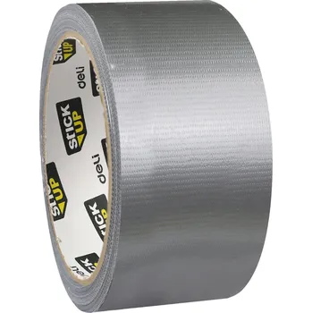 LUMA trading s.r.o. Lepící páska textilní 48mm x 20m stříbrná DELI