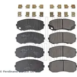 Sada brzdových destiček, kotoučová brzda BLUE PRINT ADC44274