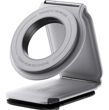 Držák do auta s magnetem Baseus C02 Prime Trip na palubní desku šedý