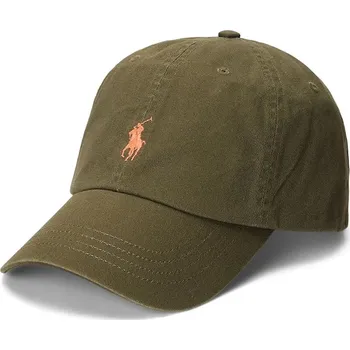 Oblečení a móda Bavlněná baseballová čepice Polo Ralph Lauren 710667709 zelená 78B, vel. ONE SIZE
