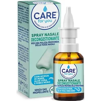 Nosní sprej Care for You s dekongestantem, 20 ml