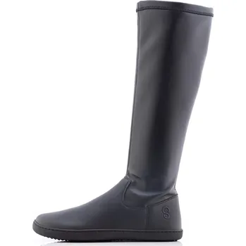 Dámské kozačky Shapen Stretchy Black Vegan barefoot kozačky Velikost boty (EU): 37, Vnitřní délka boty: 245, Vnitřní šířka boty: 93