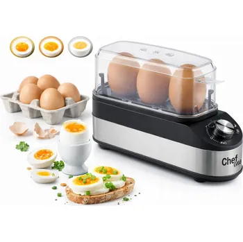 Vařič vajec Chefone SE-D031 vařič vajec na vaření vajec automat na vejce na 3 kusy