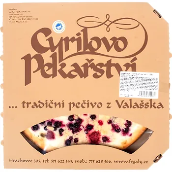 Trvanlivě pečivo Cyrilovo pekařství Valašský frgál lesní směs 600g