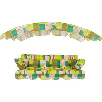 Podsedák Sada sedáků a stříška na houpačku Ravenna E001-12BB PATIO 466756