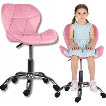 Otočná kancelářská židle Szchara růžová