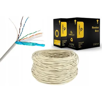 Síťový kabel Kabel kroucená dvojlinka Gembird U/UTP kat. 5e 305 m