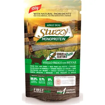 Krmivo pro psa Agras Delic Stuzzy Monoprotein - Telecí s červenou řepou 150 g