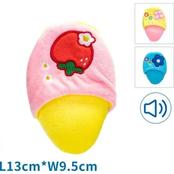 Hračka pro psa Plyšová hračka pro psa Nobleza - papuča 13 cm Barva: Růžová