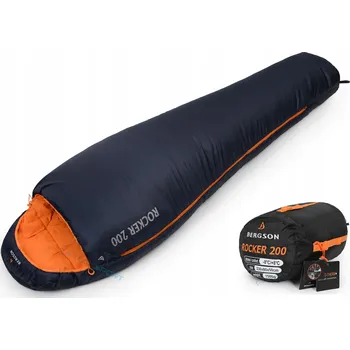 Spacák TEPLÝ SPACÁK MUMIE BERGSON ROCKER 200 do -8 °C