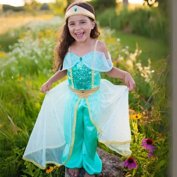 Karnevalový kostým Princeznovský kostým Jasmína Great Pretenders - Jasmine princess 7-8 let