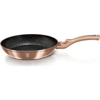 Pánev BERLINGERHAUS Pánev s mramorovým povrchem 24 cm Rosegold Metallic Line BH-1509