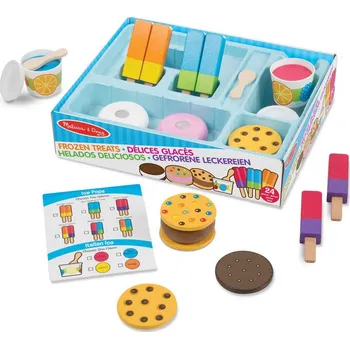Hra na obchod MELISSA & DOUG Mražené pamlsky ze dřeva Melissa & Doug
