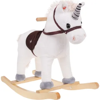 Houpací kůň Houpací koník se zvuky bílý