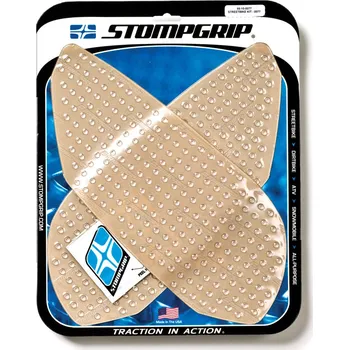 Polep vozidla Protiskluzové a ochranné polepy nádrže STOMPGRIP - 06-12 TRIUMPH DAYTONA 675/ 08-12 TRIPLE - pár Barva: transparentní