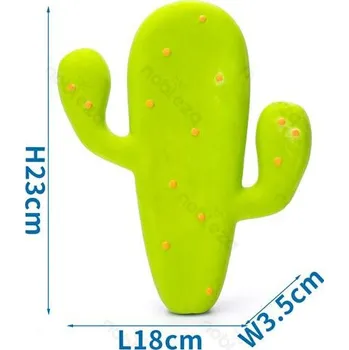 Hračka pro psa Dentální latexový kaktus Nobleza pro psa - 23 cm