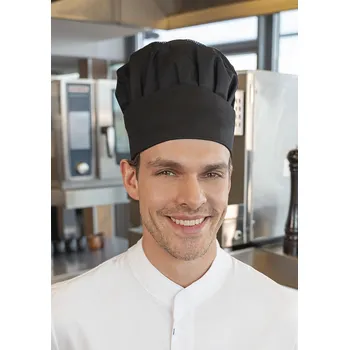 Gastro oděv KARLOWSKY Kuchařská čepice Jean Barva: Bílá