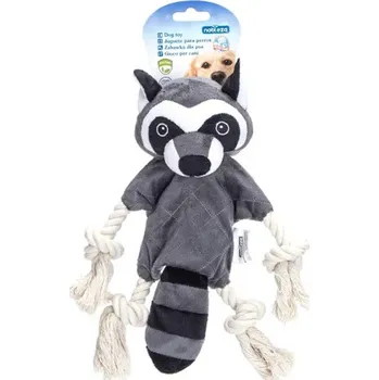 Hračka pro psa Plyšová hračka pro psa Nobleza - Medvídek se šňůrou 36 cm