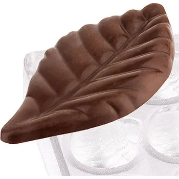 Nádoba na led CONTACTO Formička z polykarbonátu na čokoládky – lístek | CONTACTO, 6751/008